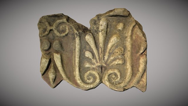 Sant'Omobono hanging curtain fragment, pATC_30 3D Model