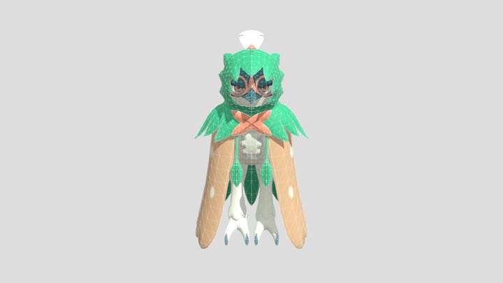 Decidueye 3D Model