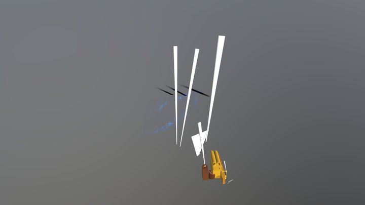 Retro Fox Logo Remakes V3 3D Model