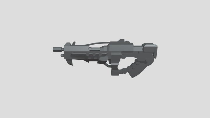 CSO - Tempest SMG 3D Model