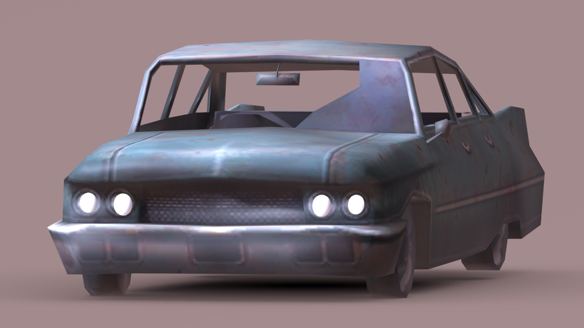 Old Car - Download Free 3D model by maregajavier [fe5c583] - Sketchfab