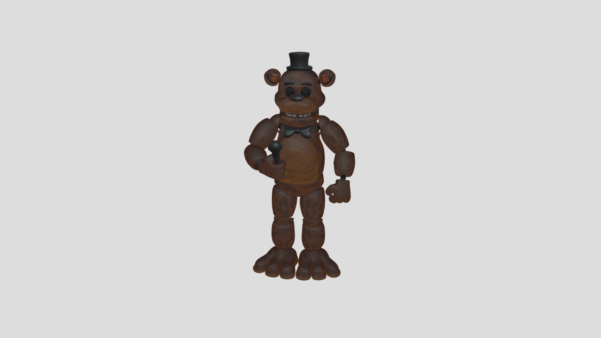 Freddy Fazbear - Download Free 3D model by FF (@MichaelMcPike) [fe5cd14 ...