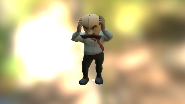 Dawrf Final 3D Model