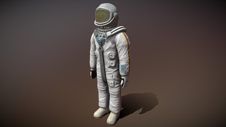 Berkut Space Suit 3D Model
