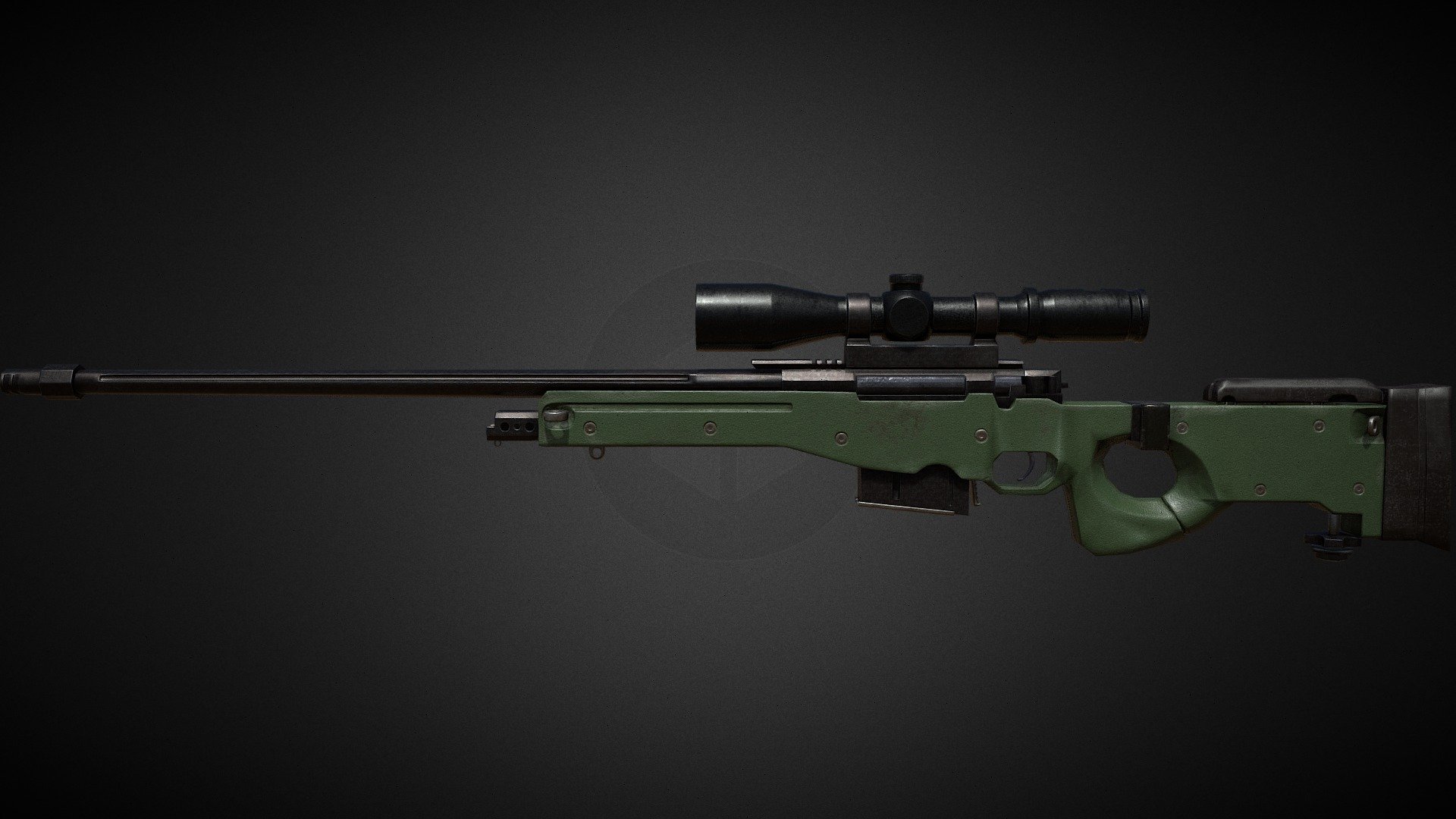 AWM - Download Free 3D model by 974390566xy [fe5e189] - Sketchfab