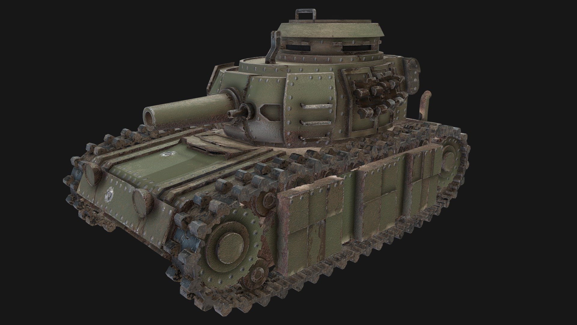 Stylized Tank - Download Free 3D model by Ploobert [fe5e7c0] - Sketchfab