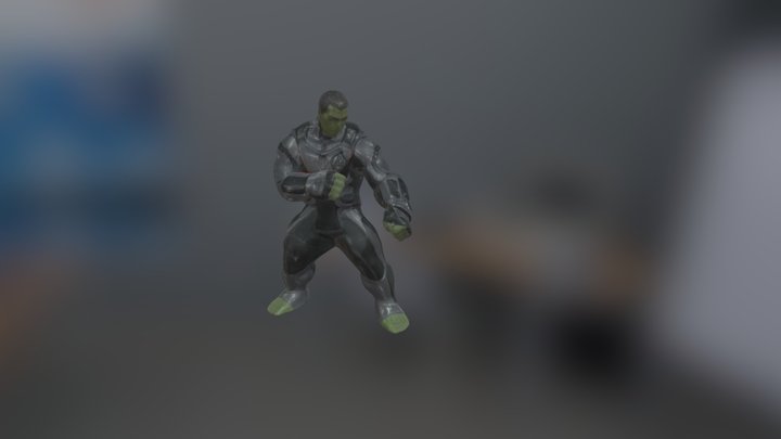 Hulk scan 3D Model