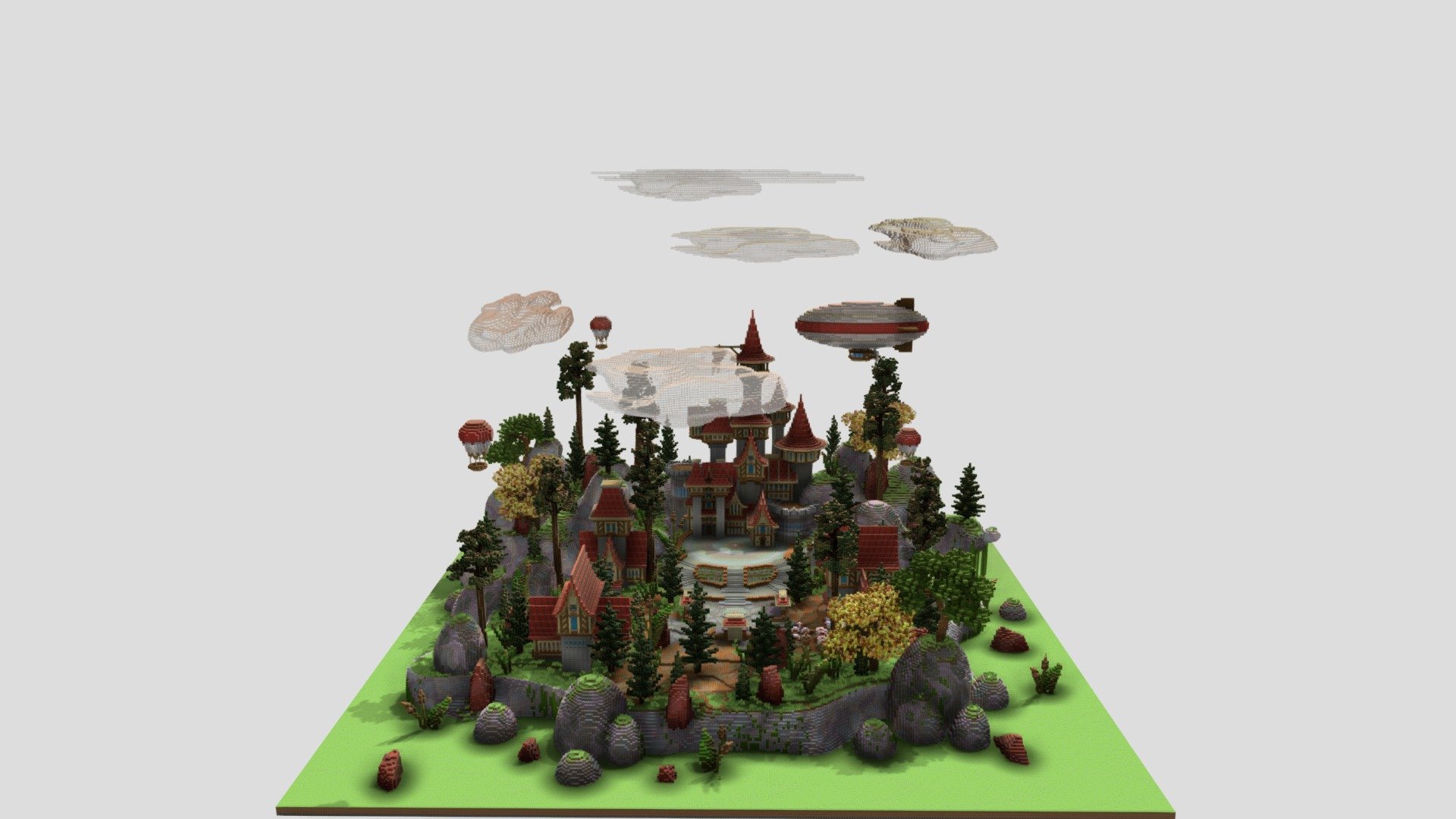 Red Castle Hub - 350x350 - 3D model by Senior Studios (@seniorstudios ...