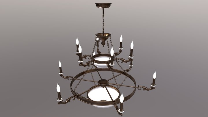 Chandelier 3D Model