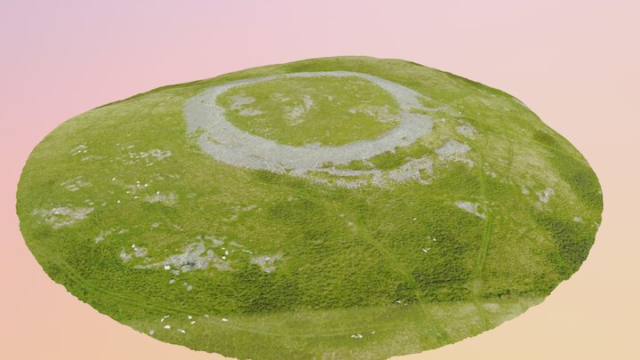 Brough Law Hillfort, Northumberland 3D Model