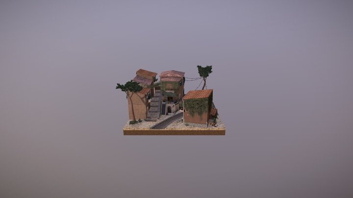 CityScene Italy- Assisi 3D Model