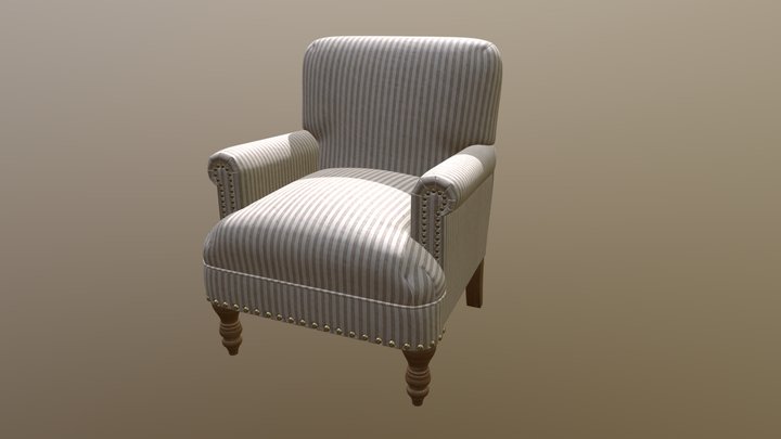 Armchair 3D Model