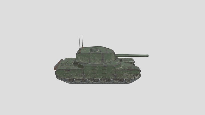Type 5 Heavy Zetsu – Modello 3D gratuito STL