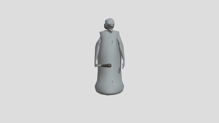 Granny walk animation 2.0 3D Model