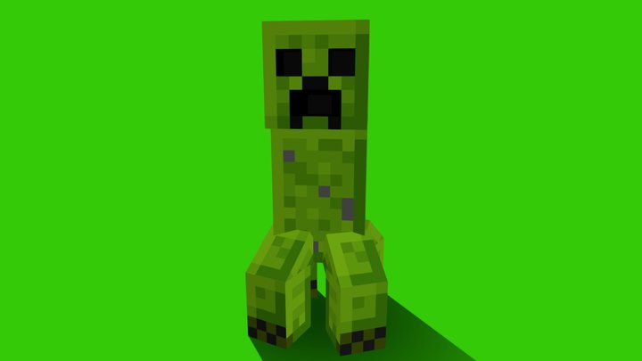 Creeper (Gamemode One's Sonic Style) 3D Model