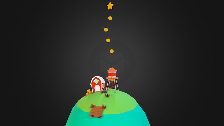 David Test Barn 3D Model