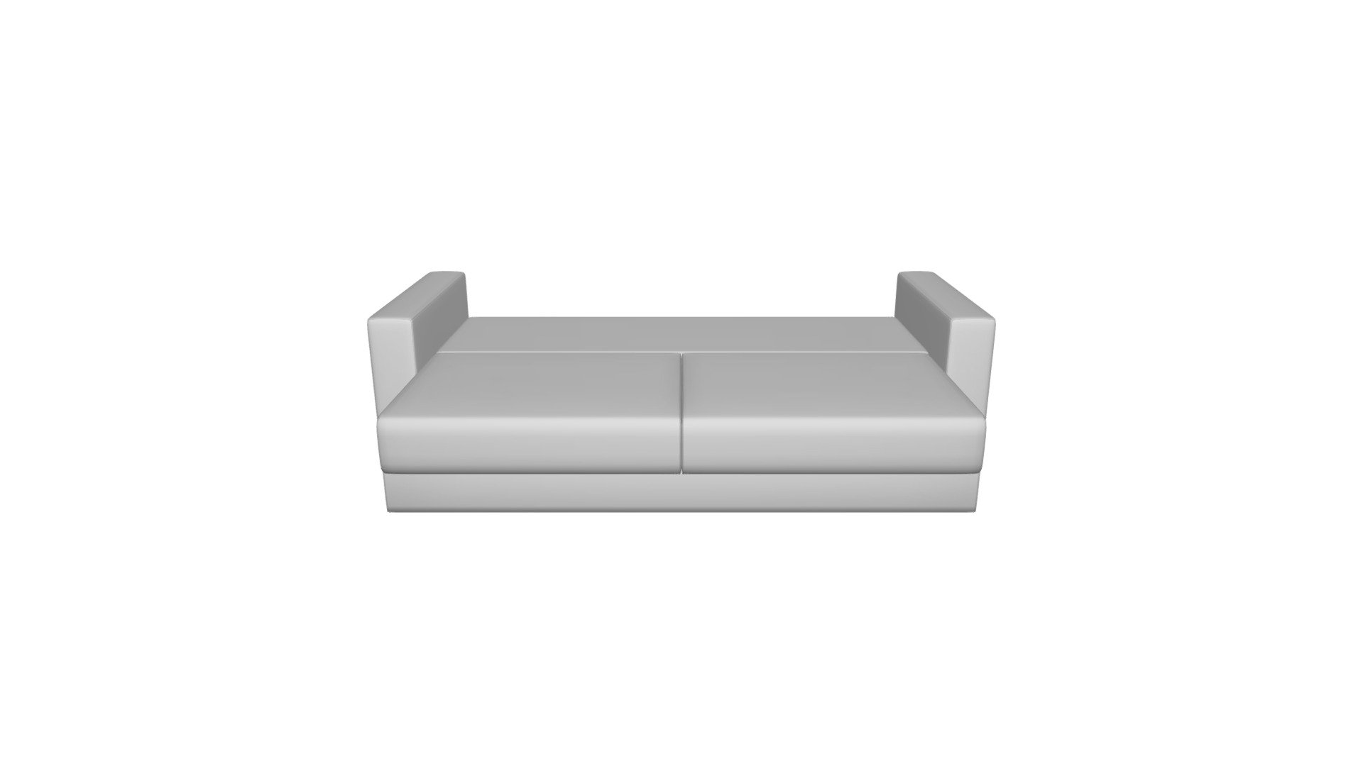 Sofa bed BARI blue. DGHOME 3D model by dghome.ru [fe65908] Sketchfab