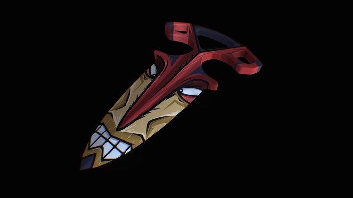 Push knife | Totem 3D Model