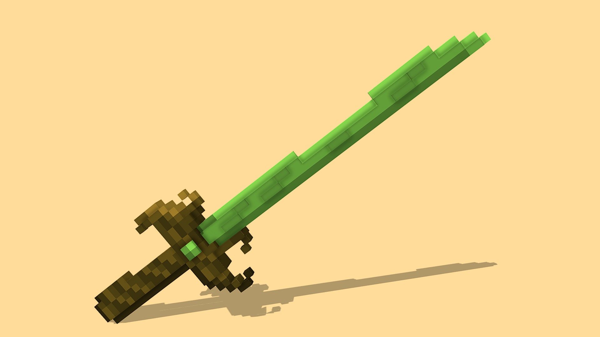 Minecraft 3d Sword 3d Model By Ogian Fe6676a Sketchfab 