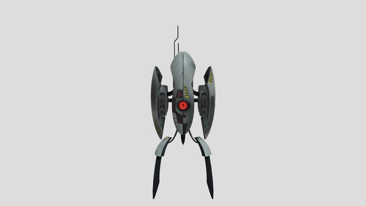 Defective Sentry Turret - Portal 2 – Modello 3D gratuito STL