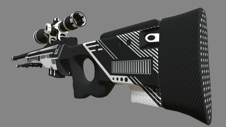 AWP Str0m Tr00pr 3D Model