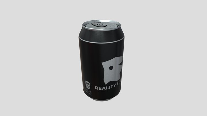 Soda Can (355ml) Reality Forge Cola 3D Model