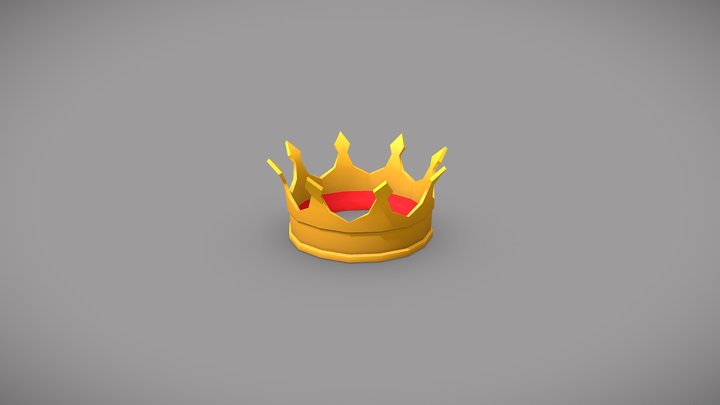 Free Low Poly Crown