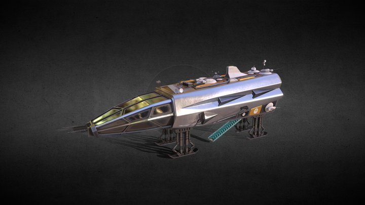 Nave Sensorial 3D Model