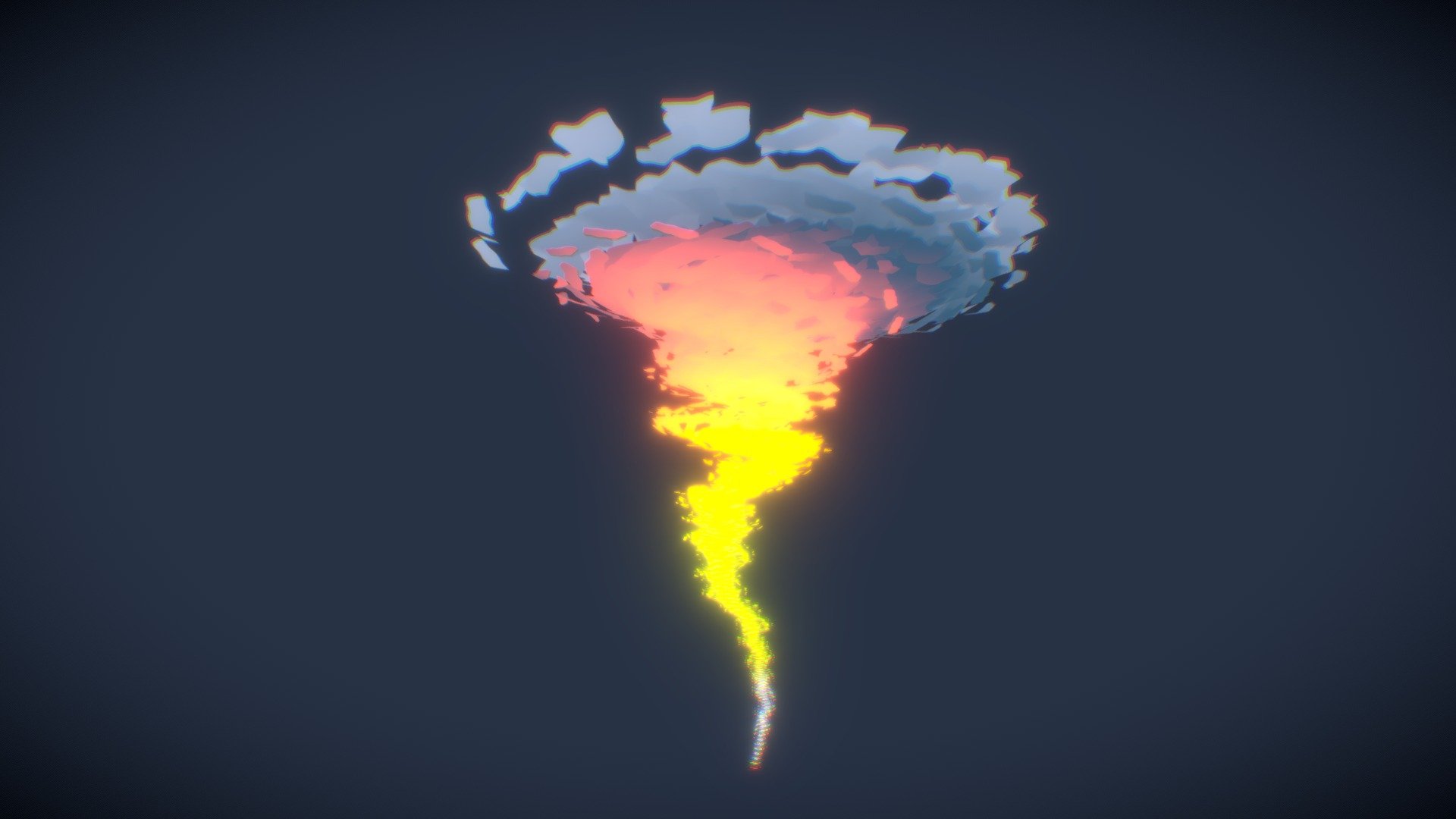 Stylized fire tornado - Download Free 3D model by NinKorr3D [fe6bd0b