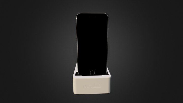 3D Model of Solidone Phone Dock 3D Model