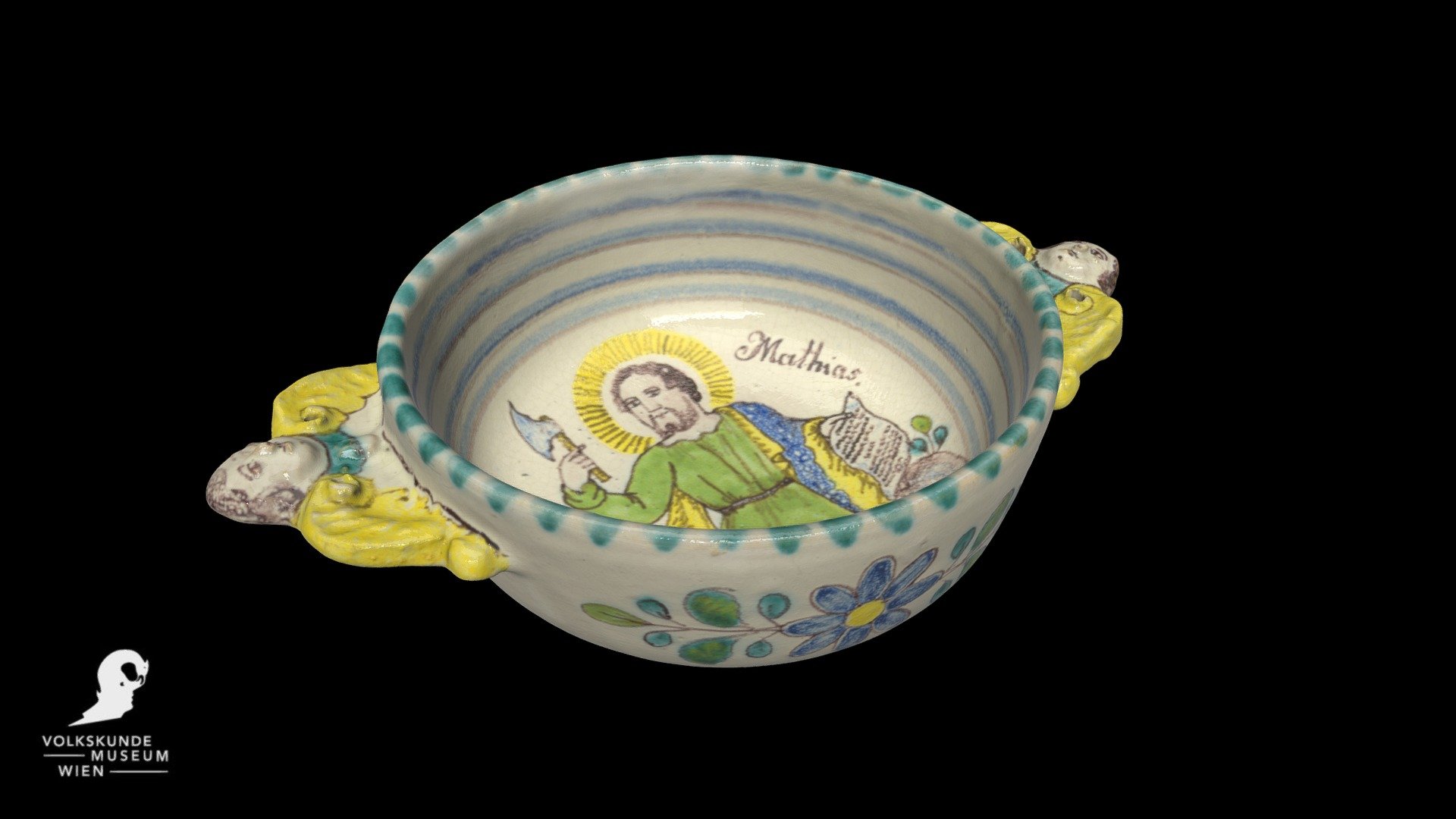 Schale: Hl. Matthias ÖMV 346 — Sketchfab embed 3D viewer