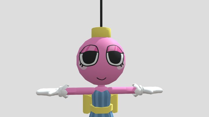 Bella | Dandy's World OC 3D Model