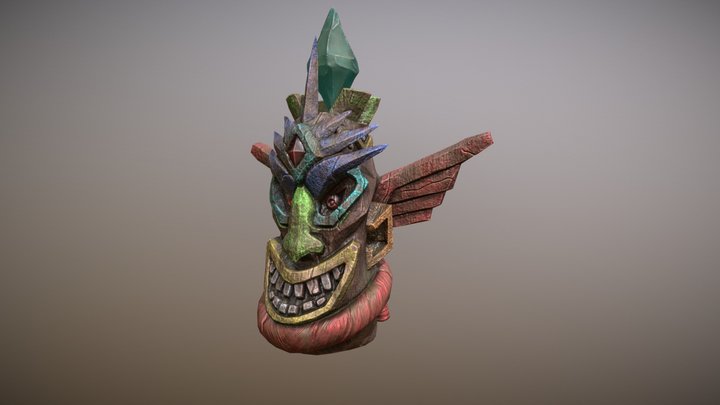 Tiki - Wood 3D Model