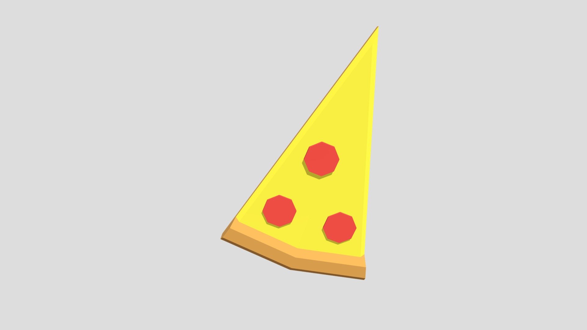 Pizza slice from Poly by Google