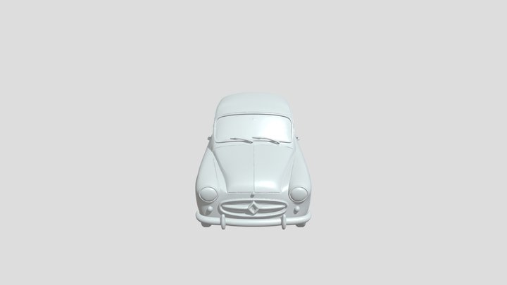 ChatGPT version of a 1950s Renault Twingo 3D Model