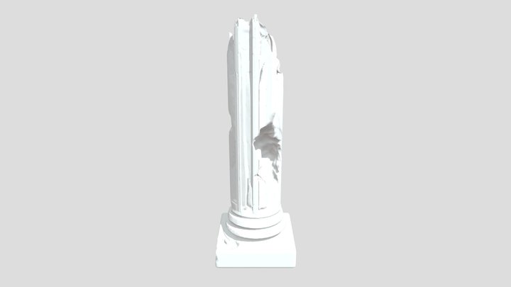 破碎罗马柱 3D Model