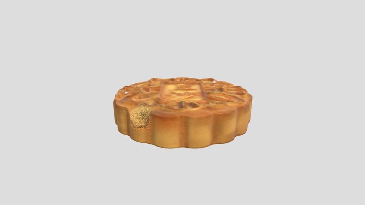 Mooncake 3D Model