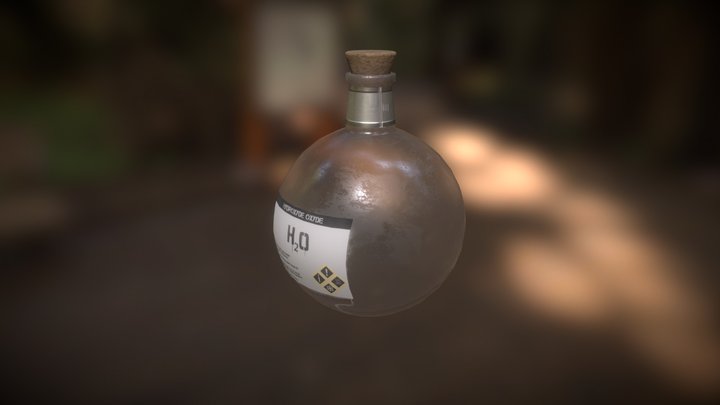 Potion of water 3D Model