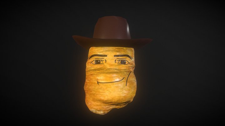 nuggets cowboy 3D Model