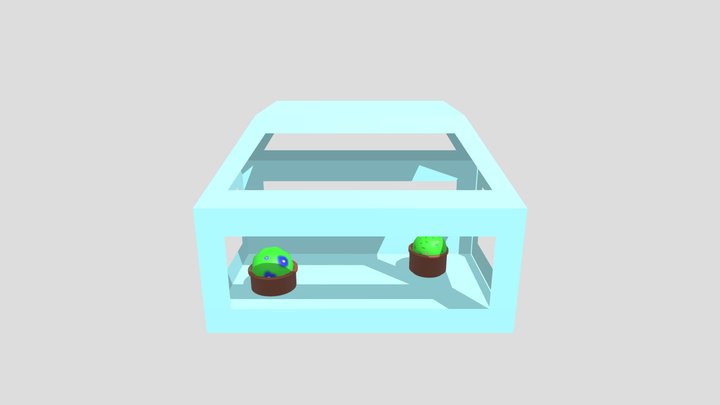Flower Greenhouse 3D Model