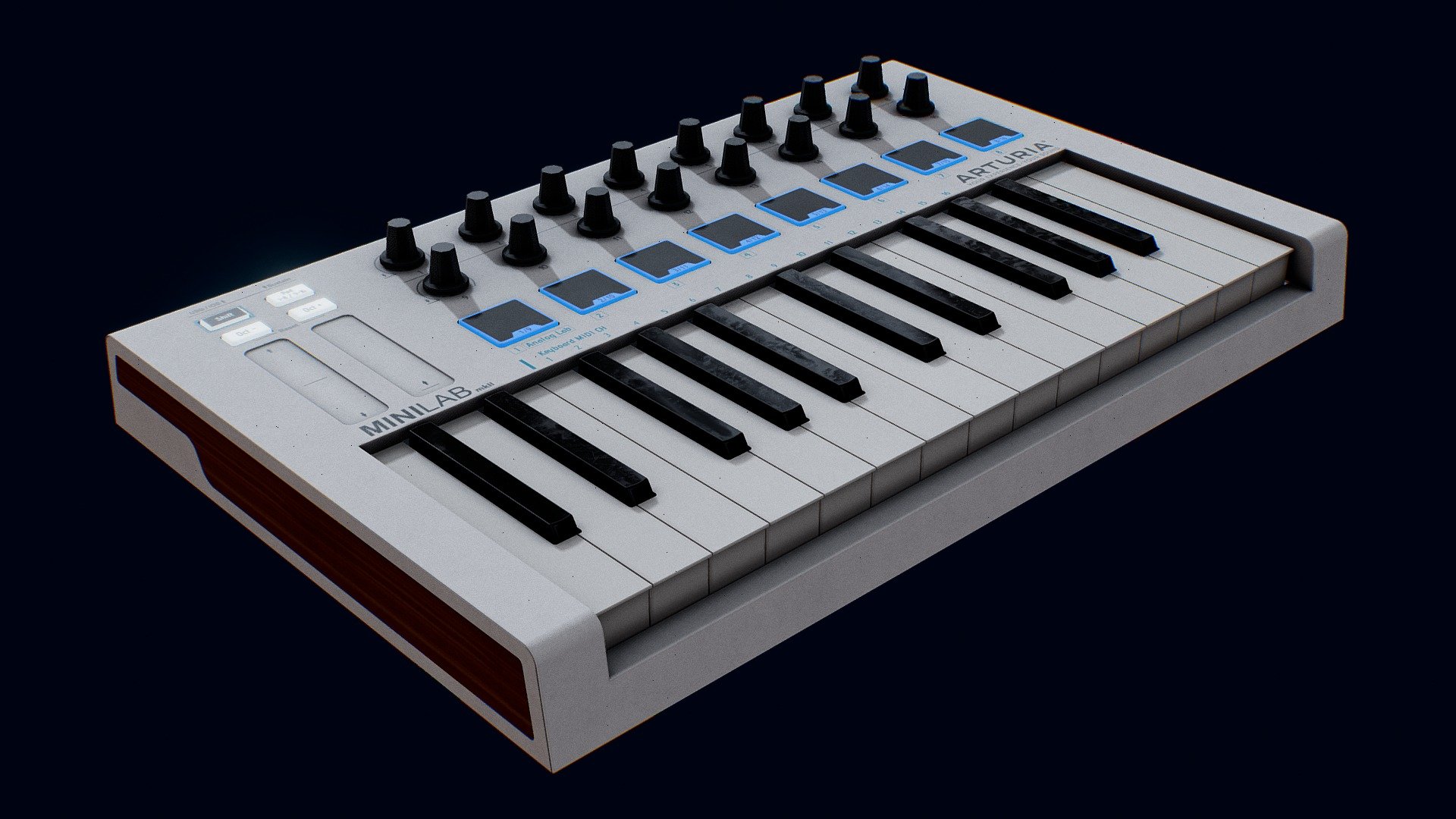 Arturia Minilab - Download Free 3D model by ulucuvute [fe6ea19] - Sketchfab