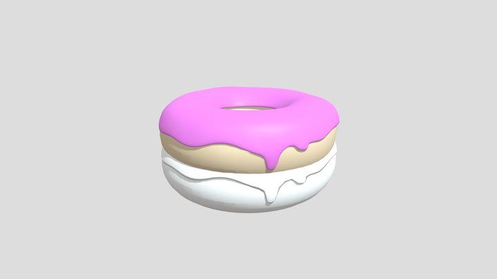 Donut3blenderyumyum 3D Model