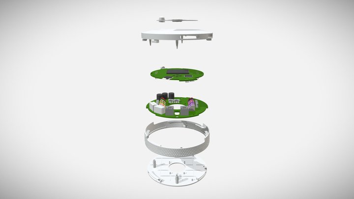 EXPLODED 3D Model