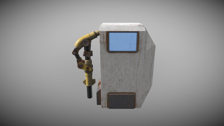 Sci_Fi_machine01_Phase1 3D Model