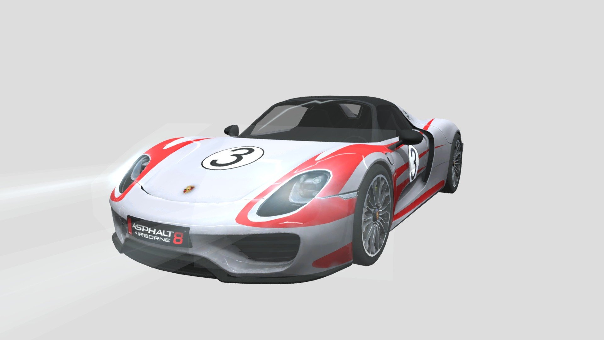 cham♡様　オーダーページ　7/8 porsche 918 spyder weissach package - Download Free 3D model by