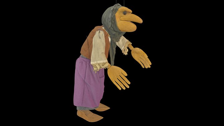 Баба Сврака - колекция на проф. Славчо Маленов 3D Model