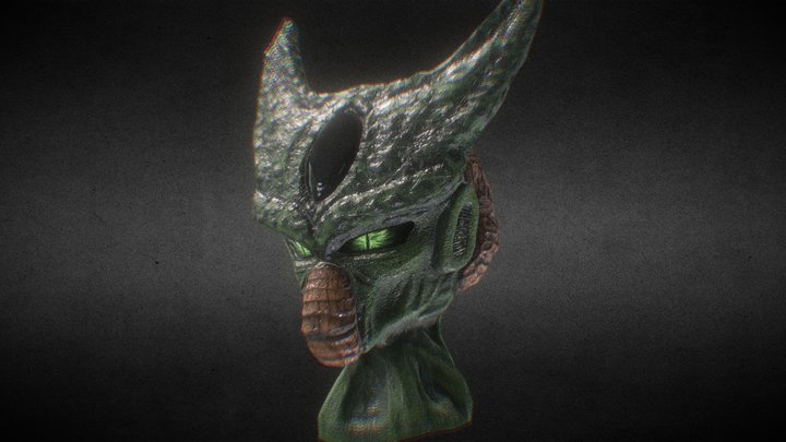 DBZ Cell Imperfect 3D Model