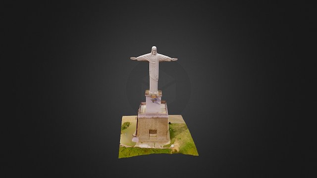 Cidades 3D | Cristo Redentor-Poços de Caldas/MG 3D Model