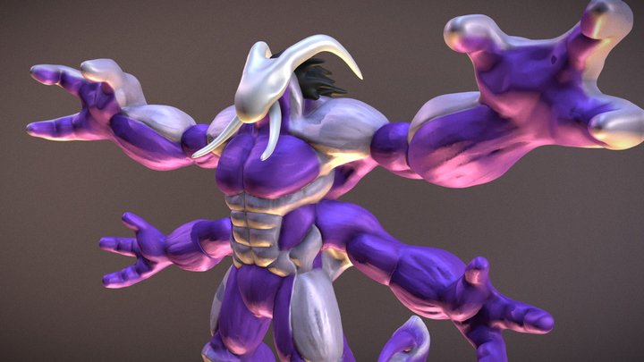 Purple Behemoth 3D Model