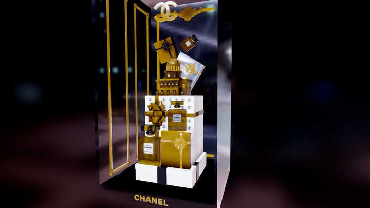 window display Christhmas 2024 Paris – Modello 3D gratuito STL